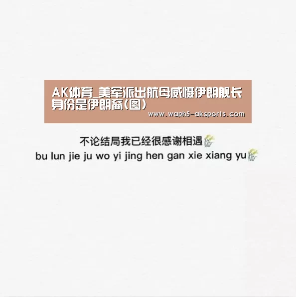 AK体育_美军派出航母威慑伊朗舰长身份是伊朗裔(图)(图2) 体育资讯